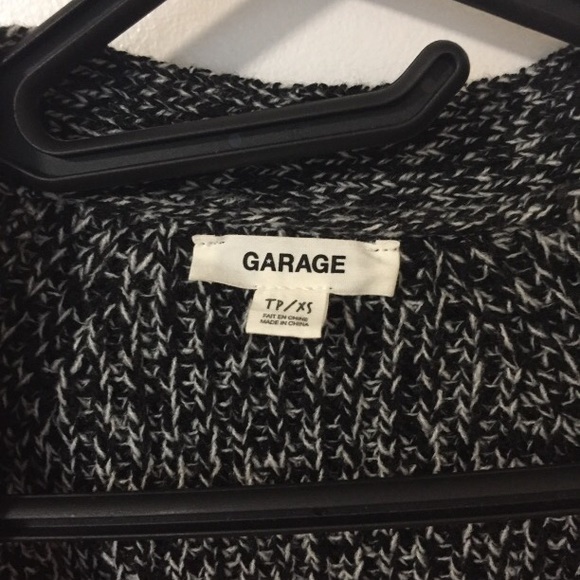 Garage Oversized Open Front Cardigan - Picture 3 of 4